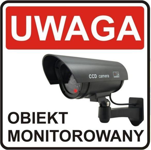 Image du produit Maclean Kamera-Attrappe mit blinkendem LED-Licht SOL1801S Solarbetrieben Bewegungsmelder