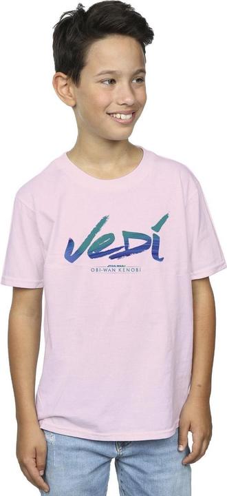 Image du produit Star Wars - T-shirt OBI-WAN KENOBI JEDI PAINTED FONT - Garçon (128)