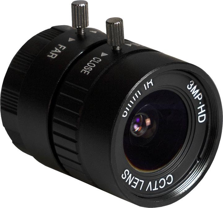 Actual product image Raspberry Pi Official 6mm Wide Angle Lens for High Quality Camera (Various)