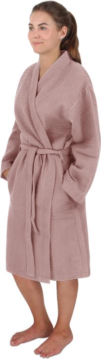 Image du produit Normani Peignoir de bain femme en piqué gaufré Kelin (XS)