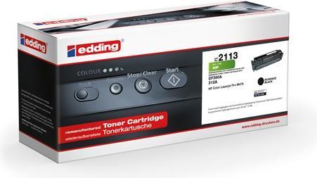 Actual product image Edding Toner 18-2113 like HP CF380A black - Toner unit (FC)