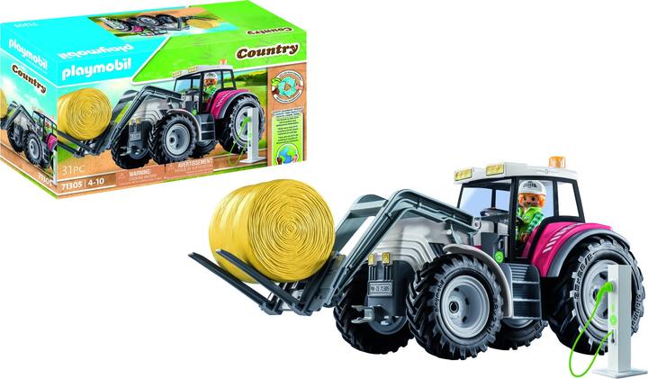 Immagine prodotto Playmobil Trattore grande (71305, Paese Playmobil)