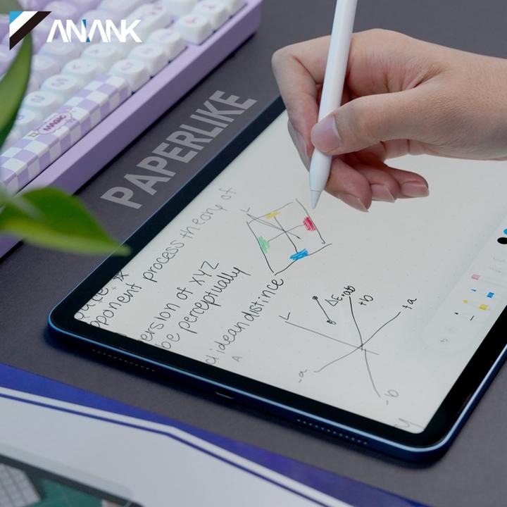 Actual product image Anank PaperLike armoured glass for iPad Pro 13 inch (2024) (1 Piece, iPad Pro 13 2024 (M4))