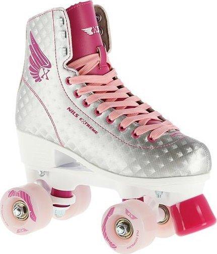 Nils NQ14198 SILBER-PINK GRÖSSE M. 41 EXTREME ROLLSCHUHE (41)