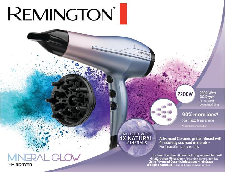 Actual product image Remington D5408 Mineral Glow