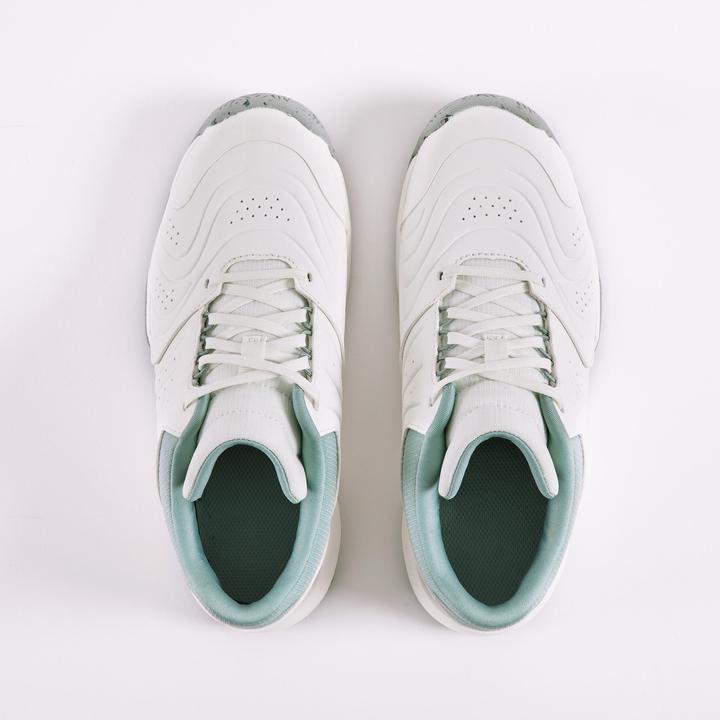 Actual product image Kuikma Kinder Tennisschuhe mit Schnürsenkel - TS Strong Jr weiss (35)