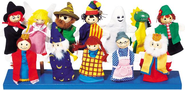 Produktbild Goki Fingerpuppen-Set