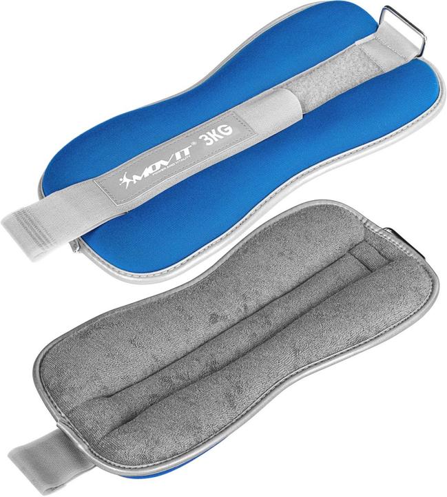 Actual product image Movit Weight cuffs (2 x 3 kg)
