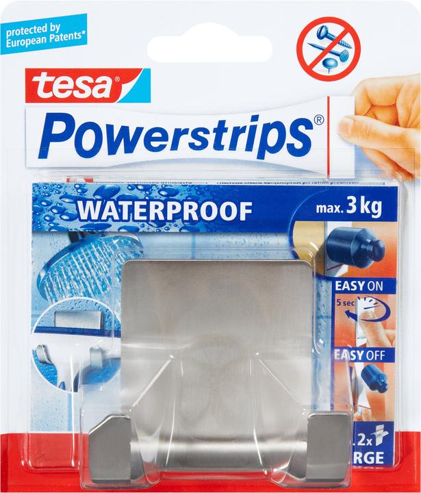 tesa Gancio impermeabile Powerstrips ZOOM