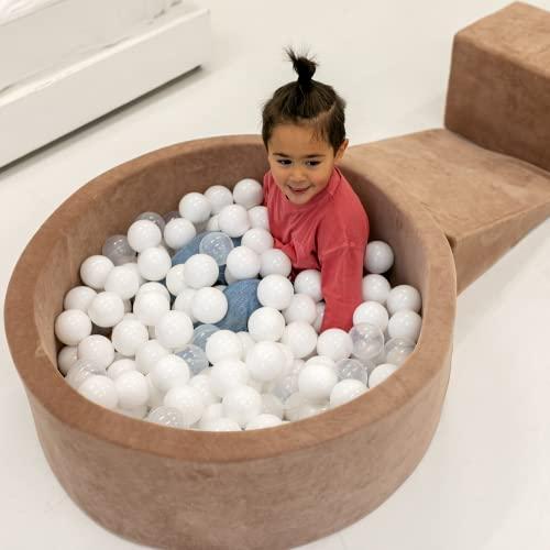 Produktbild Activity Board Kletterspielset aus weichem Schaumstoff mit Bällebad 90x30cm für Babys und Kleinkinder - Baby