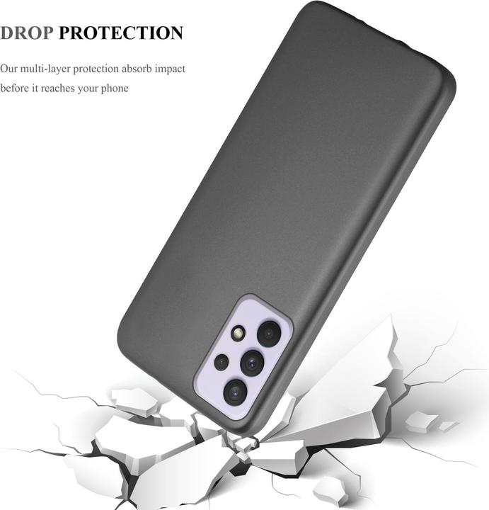 Actual product image Cadorabo TPU Matt Metallic Sleeve (Samsung Galaxy A33 5G)
