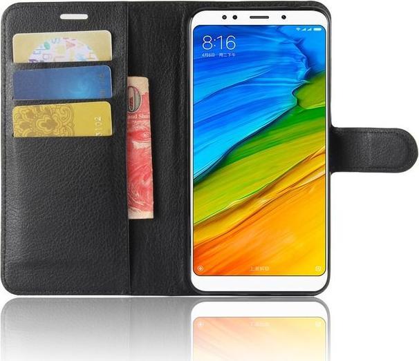 Actual product image MU Classic Litchi Leather Bookcover Series (Xiaomi Redmi Note 5)
