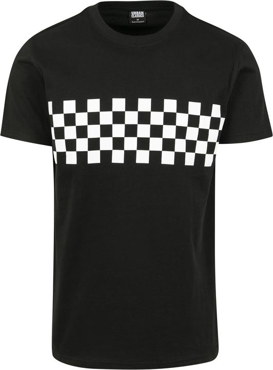 Urban Classics Check Panel Tee