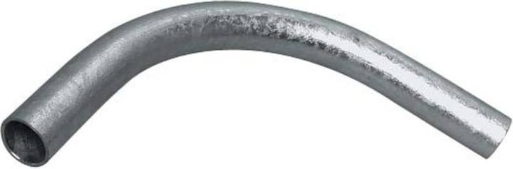 Produktbild Fränkische Rohrwerke Stahlrohr-Steckbogen M63 SBS-E-V63 verzinkt für Staro Steck ES-V (Kabeldurchlass, 57 cm)