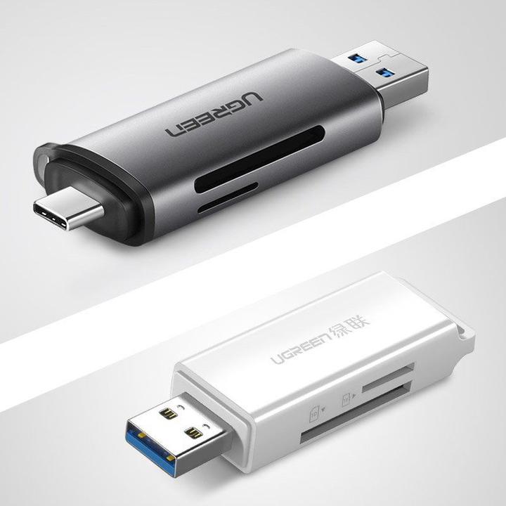 Actual product image Ugreen USB-C and USB-A - TF SD 3.0 (USB, USB-C)