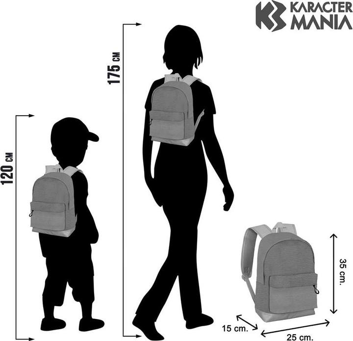 Produktbild Karactermania DEMON SLAYER - Akushon - Petit HS FAN Sac à Dos '34x23x14cm' (12 l)