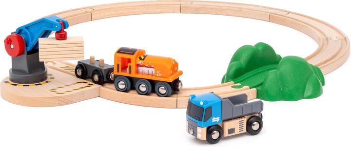 Actual product image Brio Goods train with crane