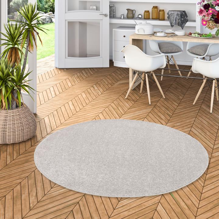 Image du produit Snapstyle Tapis Shaggy Cottage Rond à poils longs (160 x 160 cm)