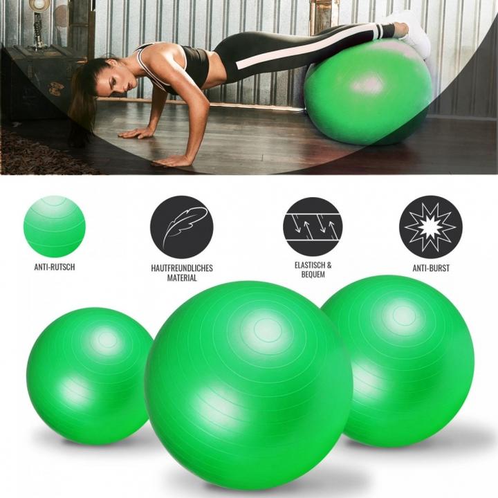 Immagine prodotto Gorilla Sports Palla da ginnastica (65 cm)