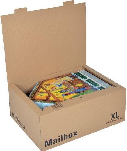 Colompac 10 scatole di spedizione ® CP 098 Mailbox XL 46,5 x 34,9 x 18,4 cm (10 x)