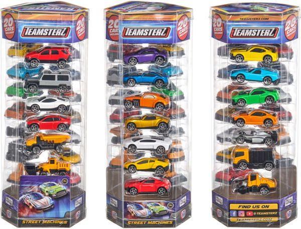Teamsterz TZ Street Machine Die-Cast Rohr, 20 Stück