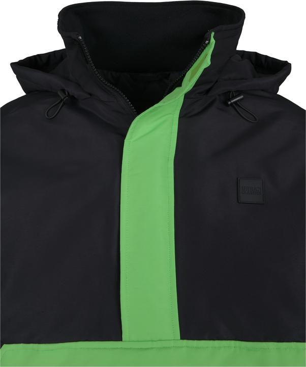 Actual product image Urban Classics 3-Tone Neon Mix Pull Over Jacket (XXL)
