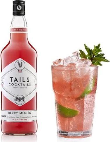 Actual product image Tails Cocktails Berry Mojito / (1 x 100 cl)