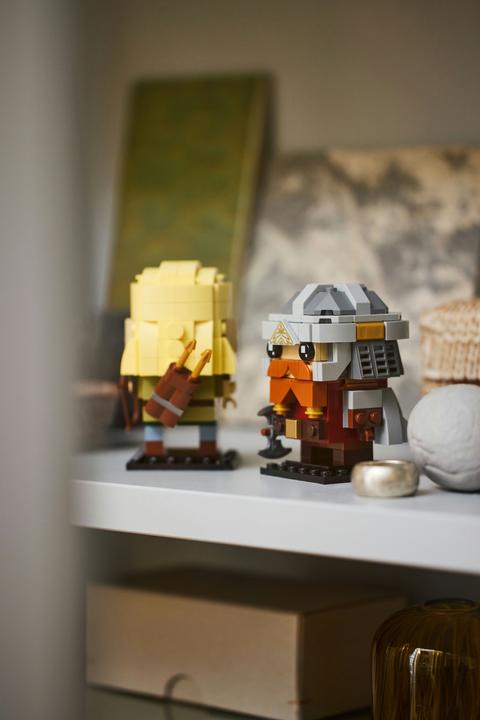 Immagine prodotto LEGO Il Signore degli Anelli Legolas e Gimli (40751, LEGO Brickheadz)