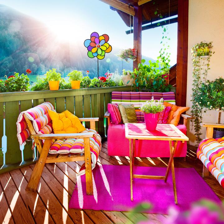 Produktbild Relaxdays Windrad