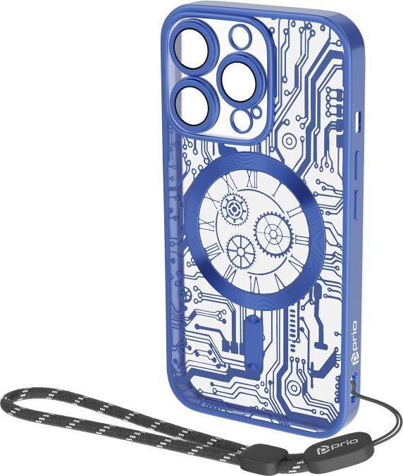 Actual product image prio elegant MAG mobile phone case for iPhone 11 Pro Max blue (Apple iPhone 11 Pro Max)