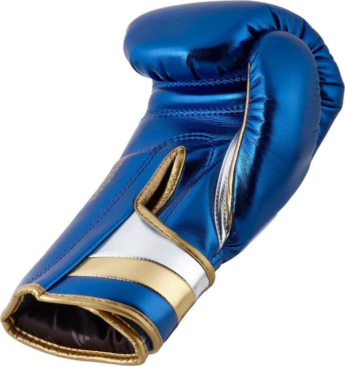 Actual product image adidas Boxing gloves Speed 500 blue/gold Microfibre, ADISBG501 (20 OZ)