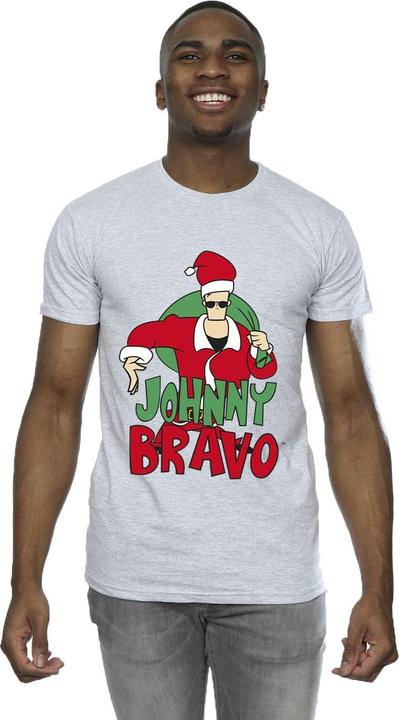 Actual product image Johnny Bravo Mens Johnny Christmas T-Shirt (XXL)