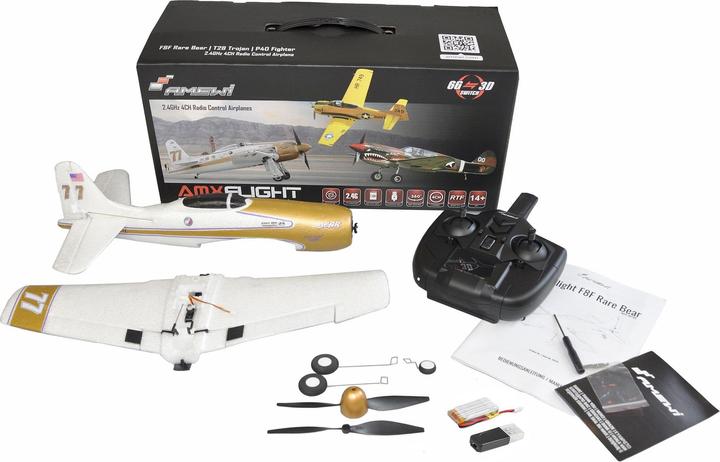 Produktbild Amewi AMXFlight F8F Tiefdecker Warbird (Warbird)