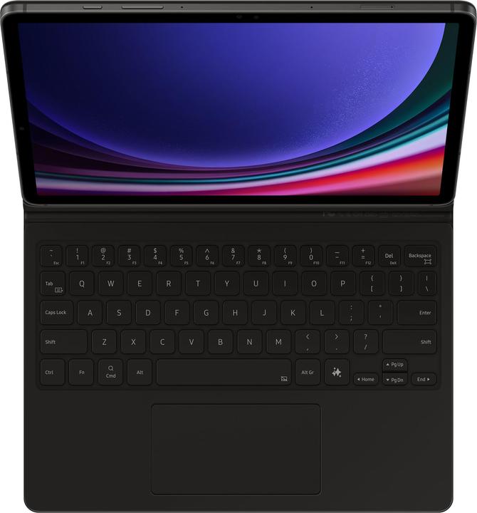 Actual product image Samsung Galaxy Book Cover Keyboard mit AI (Eng. Int., Galaxy Tab S9, Galaxy Tab S9 FE, Samsung Galaxy Tab S10 FE)