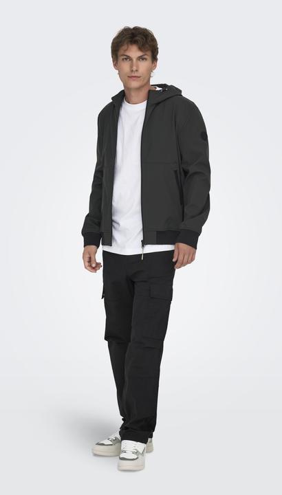 Immagine prodotto Only & Sons Pantaloni cargo elasticizzati a vita media dal taglio loose fit Pantaloni (W31/L32)