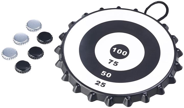 Produktbild Playtastic 2er-Set Magnetische Kronkorken-Dartspiele mit je 6 Kronkorken, Ø 24 cm