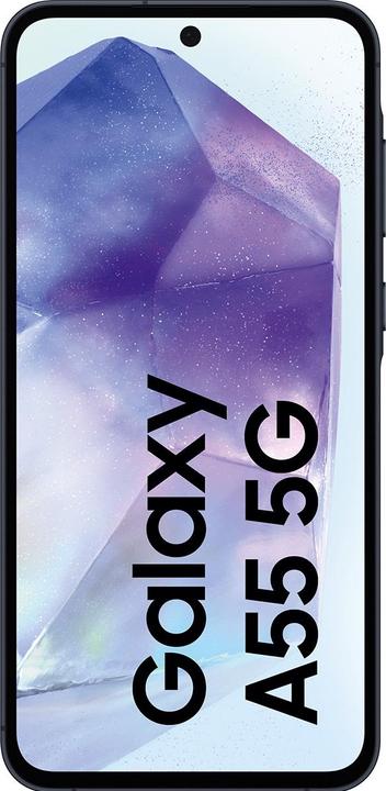 Productafbeelding Samsung Galaxy A55 Ondernemingseditie (128 GB, Geweldige marine, 6.60", Hybride dubbele SIM + eSIM, 50 Mpx, 5G)