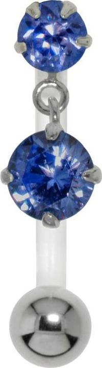 Blau, Silber, Transparent