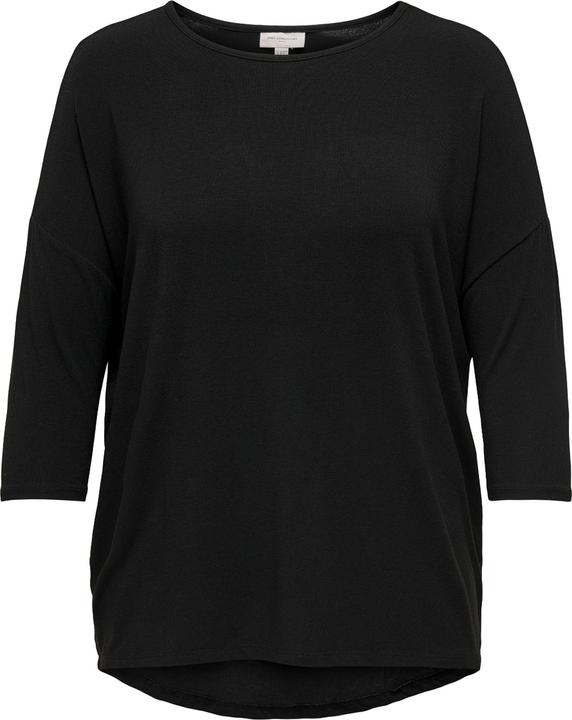 Only Locker geschnittenes Curvy Oberteil mit 3/4-Ärmeln