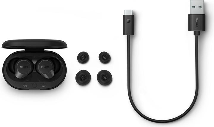 Actual product image Philips TAT1209BK/00 (No noise cancelling, 6 h, Wireless)