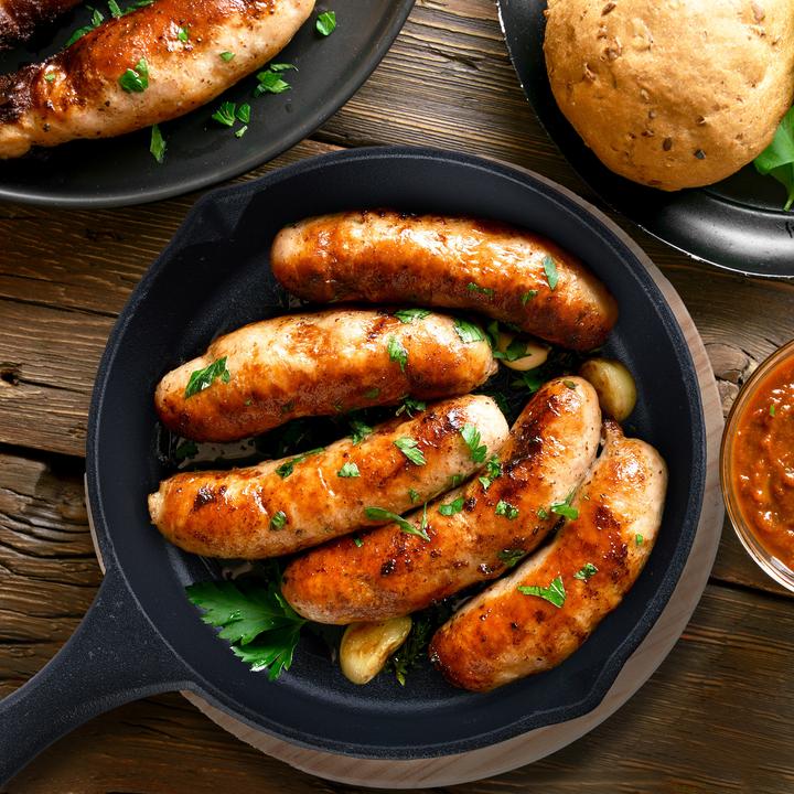 Actual product image Relaxdays cast-iron-pan (20 cm, Frying pan, Cast iron)