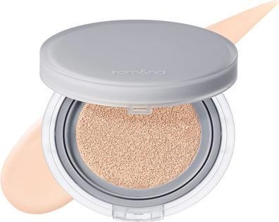 Rom&Nd Nu Zero Cushion Long Lasting High Coverage Semi Matte Finish 02 Pure 21 - Korean Cushion Foun (02 pure21)