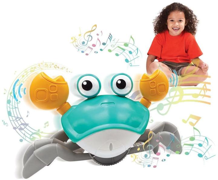Immagine prodotto Totally Tech Granchio ambulante di tendenza con musica e sensore (Multilingue)