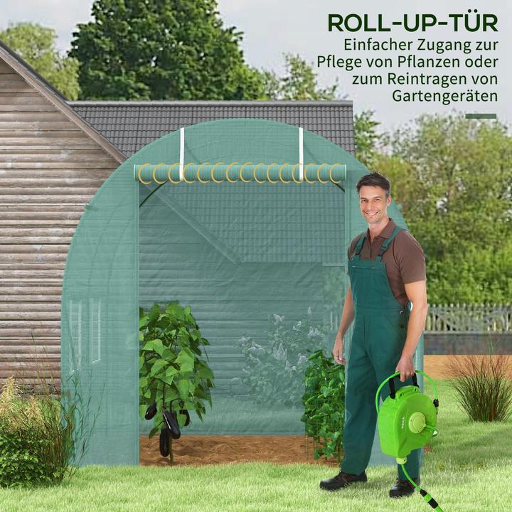 Actual product image Outsunny Foil greenhouse