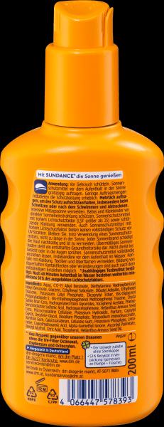 Actual product image dm Sundance Sun Spray SPF 50