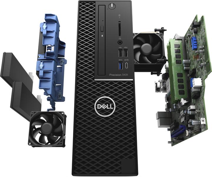 Produktbild Dell Precision 3431 (Intel Core i7-9700, 16 GB, 512 GB)