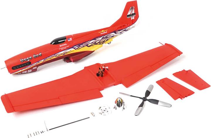 Productafbeelding FMS p-51 dago rood pnp - 110 cm (Warbird)