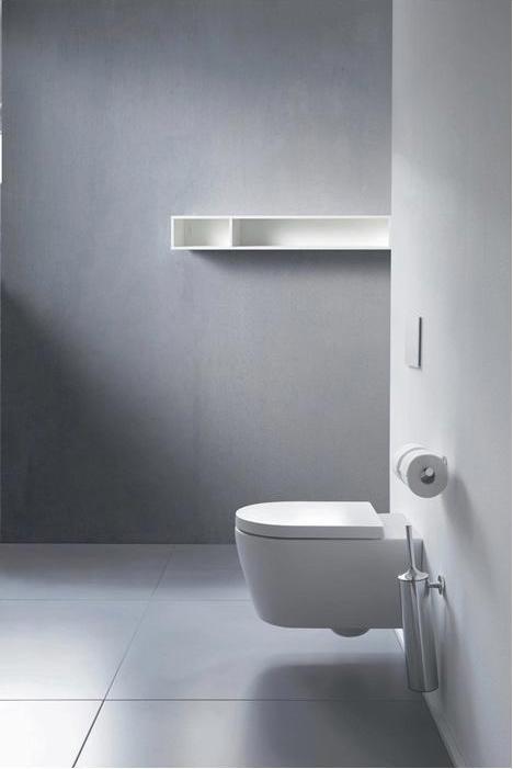 Image du produit Duravit WC mural ME by Starck Plongeur ouvert Splrand Economiseur d'eau blanc avec revêtement 252909