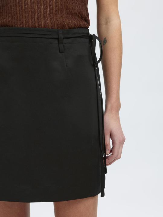 Produktbild Selected Femme Leinenmix Wickelrock (40)