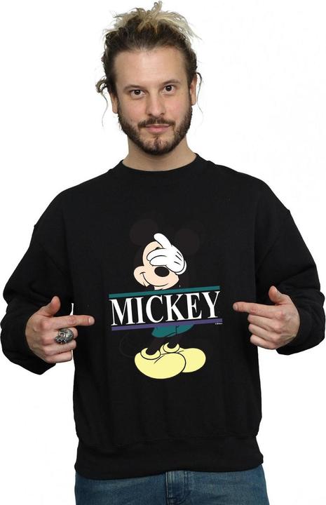 Actual product image Disney Mens Mickey Mouse Letters Sweatshirt (M)